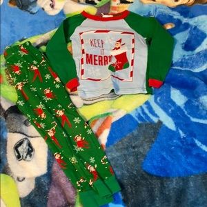 Elf on the shelf pajama set size 6
